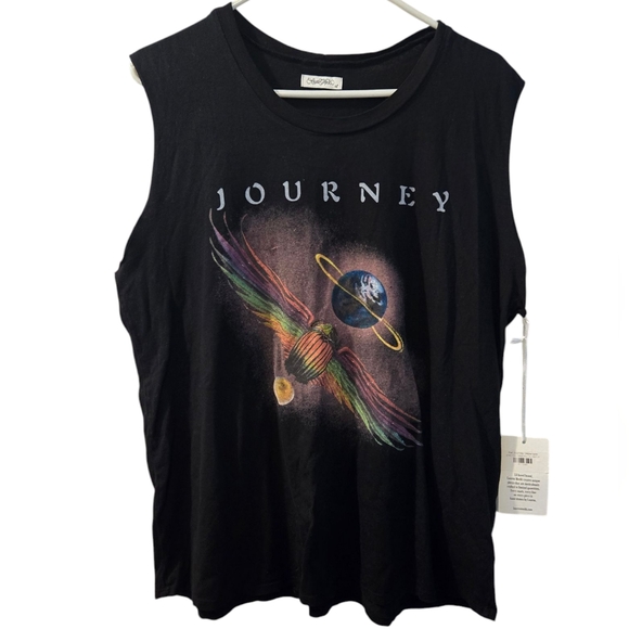 NWT Lauren Moshi Jouney Departure Tour tank Top - Picture 3 of 9